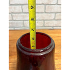 Dietz Fitzall Ruby Red Glass Lantern Globe Replacement 2H Loc-Nob