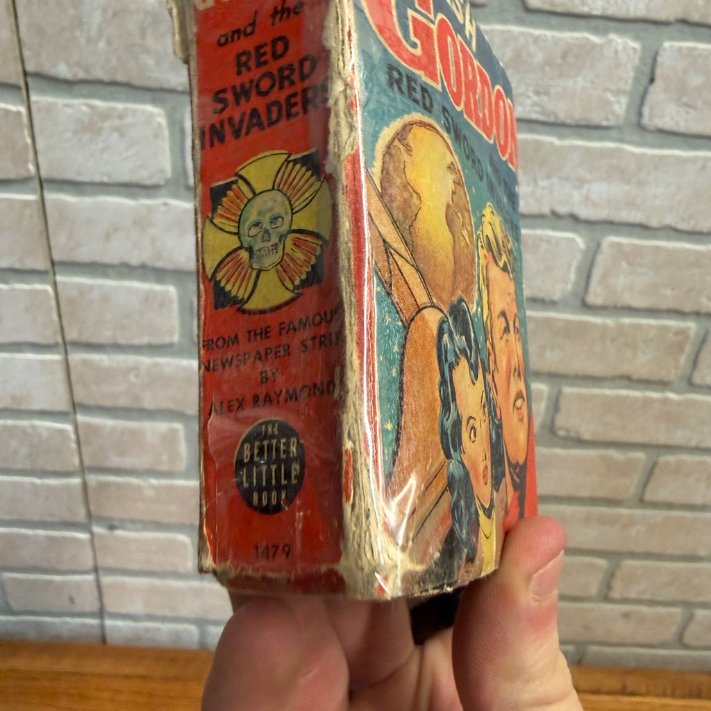 Big Little Book #1479 Flash Gordon Red Sword Invaders  -  Fair - Taped Spine