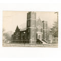 Vintage 1940s RPPC Postcard St Pauls Lutheran Church Blue Earth MN Minn