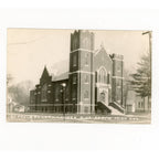 Vintage 1940s RPPC Postcard St Pauls Lutheran Church Blue Earth MN Minn