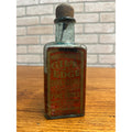 Antique 1890s Victorian Whittemore's Gilt Edge Dressing Bottle w/ Paper Label