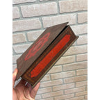 Vintage 1920s Pall Mall Cigarettes Hinged Tin Box Advertising Tobacco Cigars