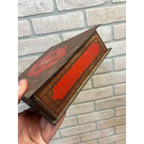Vintage 1920s Pall Mall Cigarettes Hinged Tin Box Advertising Tobacco Cigars