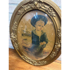 Antique Victorian Ivory Soap Advertising Lithograph Framed Sign Proctor & Gamble