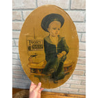 Antique Victorian Ivory Soap Advertising Lithograph Framed Sign Proctor & Gamble