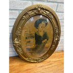 Antique Victorian Ivory Soap Advertising Lithograph Framed Sign Proctor & Gamble