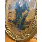 Antique Victorian Ivory Soap Advertising Lithograph Framed Sign Proctor & Gamble