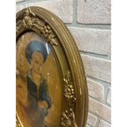 Antique Victorian Ivory Soap Advertising Lithograph Framed Sign Proctor & Gamble