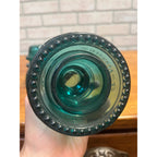 Vintage Hemingray No. 42 Aqua Teal Blue Glass Insulators Lot (4)