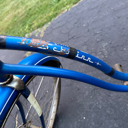 Vintage Blue Schwinn Bike 1960s-1970s