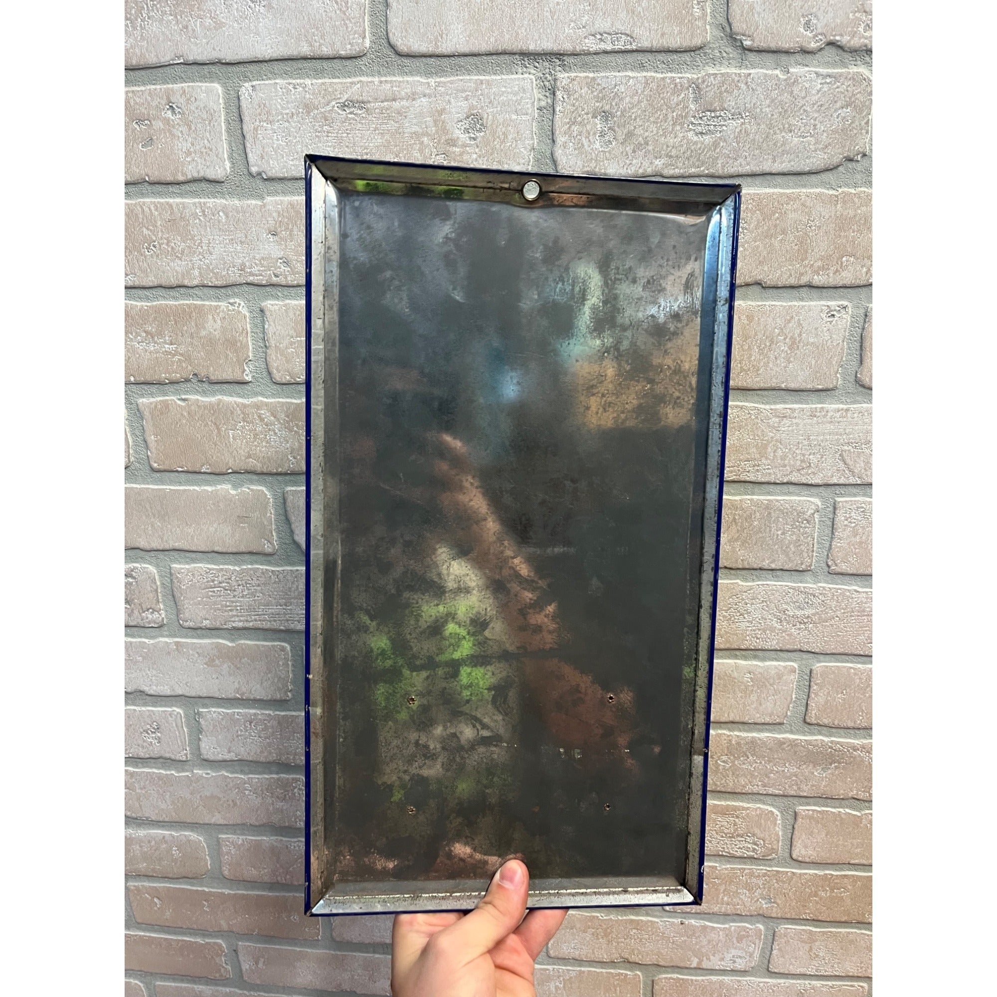 Vintage West Allis State Bank Wisconsin Advertising Perpetual Wall Calendar Sign