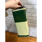 Vintage Rex Wheat Germ Oil Viobin Farm Animals Gallon Advertising Tin Can Vet