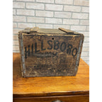 Hillsboro Pale Beer Crate Hutter Brewing Company Brewery Pre-Prohibition