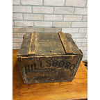 Hillsboro Pale Beer Crate Hutter Brewing Company Brewery Pre-Prohibition