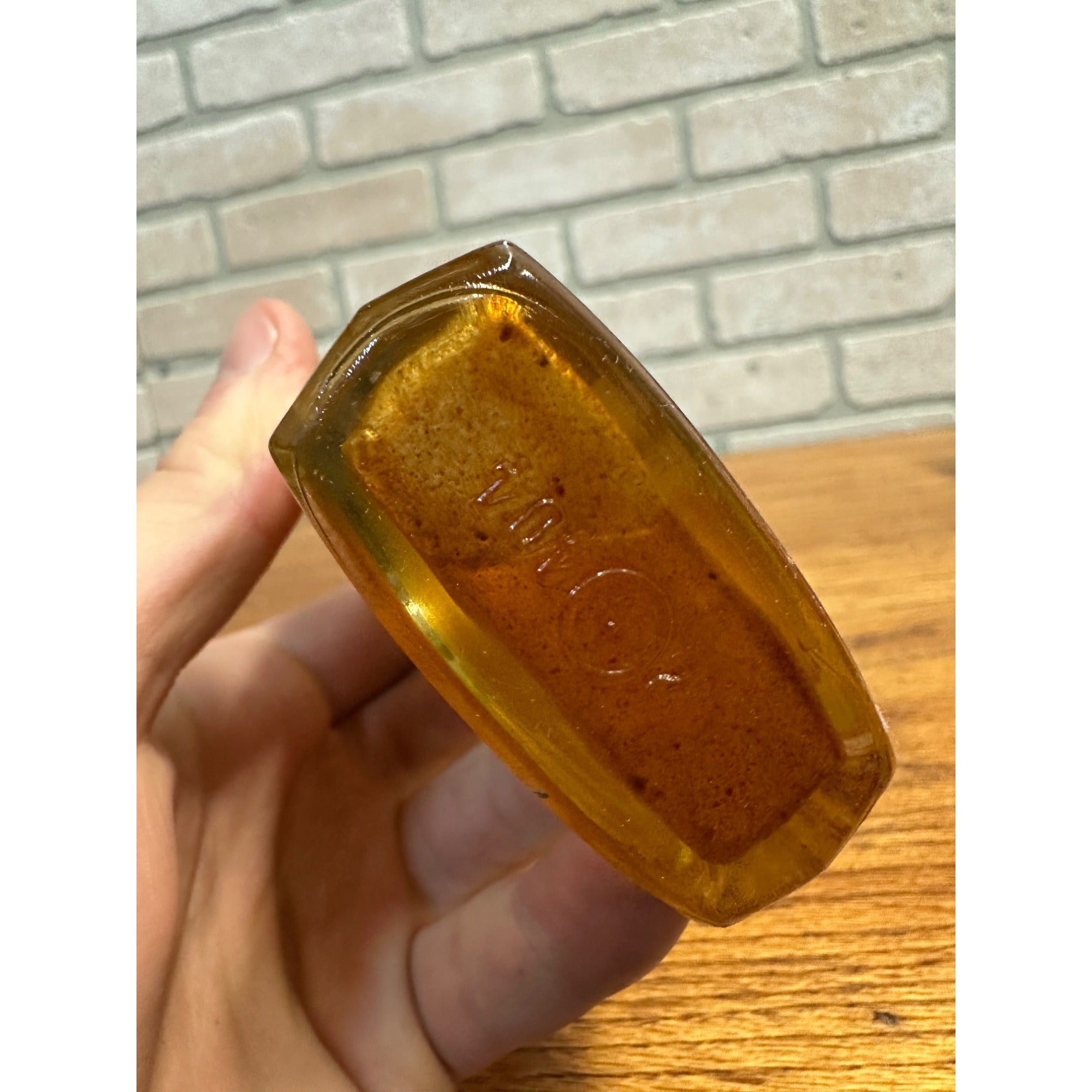 Antique Quack Medicine Chief White Horse Liniment Bottle Madison Wisconsin Wis