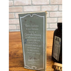 Vintage 1920s Cinderella Suede Shoe Dressing Black Glass Bottle & Box Art Deco