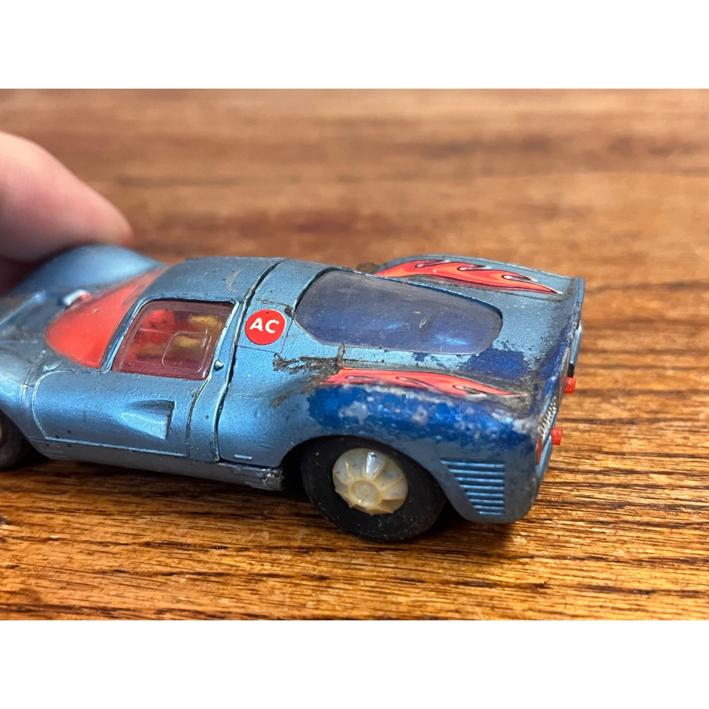 Vtg Solido Marx Ferrari 330 P3 Hong Kong 1969 Blue 1/43 3.75" Length