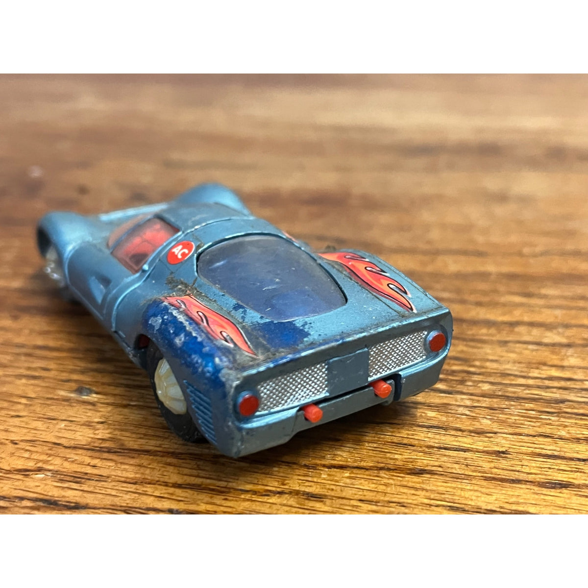 Vtg Solido Marx Ferrari 330 P3 Hong Kong 1969 Blue 1/43 3.75" Length