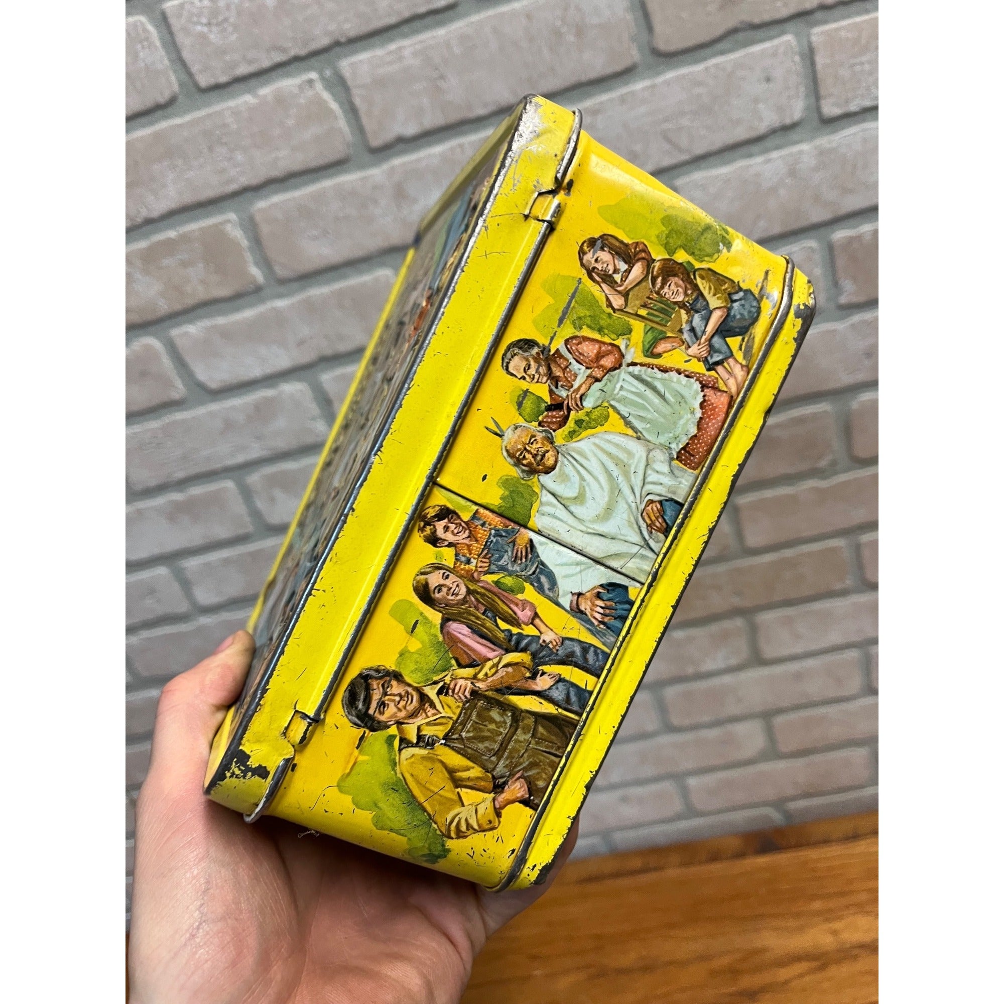 Vintage 1973 The Waltons Metal Lunch Box Aladdin & Thermos