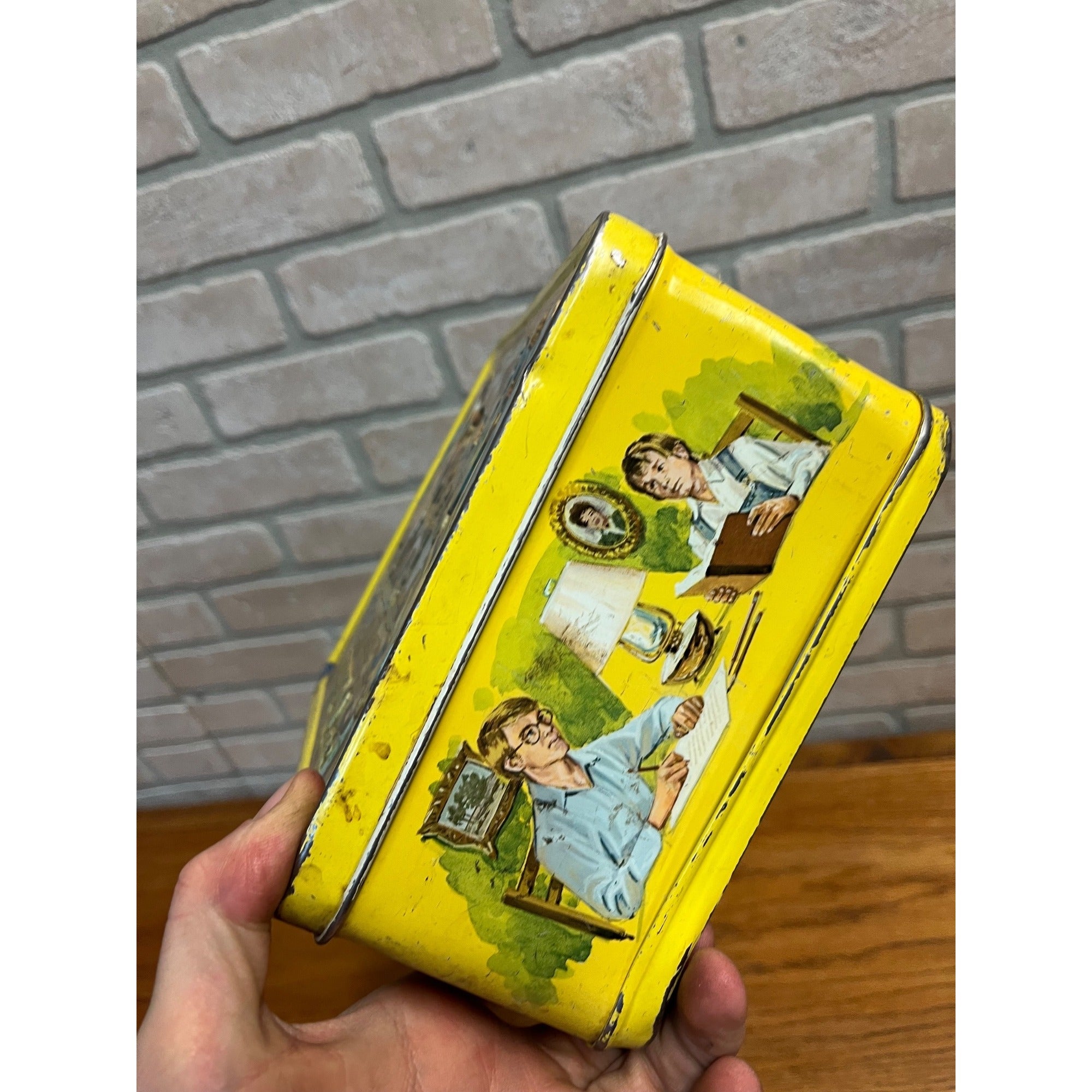 Vintage 1973 The Waltons Metal Lunch Box Aladdin & Thermos