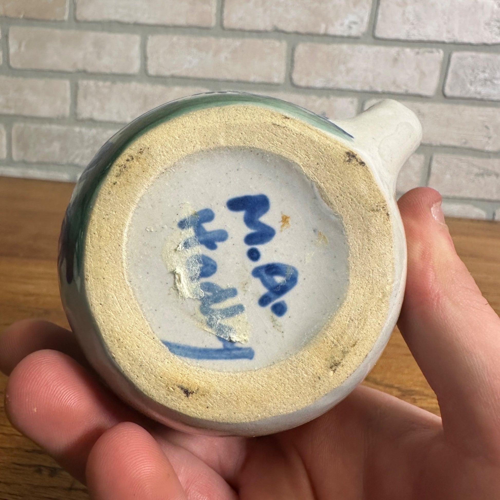 MA Hadley Pottery Farmers Daughter Cow Covered Dish Sugar & Creamer
