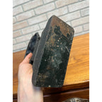 Antique Victorian Cast Iron Flower / Fruit Basket Cornucopia Door Stop