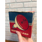 Vintage Westinghouse Infared Red 1950s 60s Heat Lamp Bulb Box Retro Prop Display