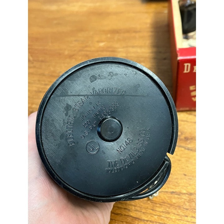 Vintage DeVILBISS Electric Steam Vaporizer No. 148 With Instructions In Original