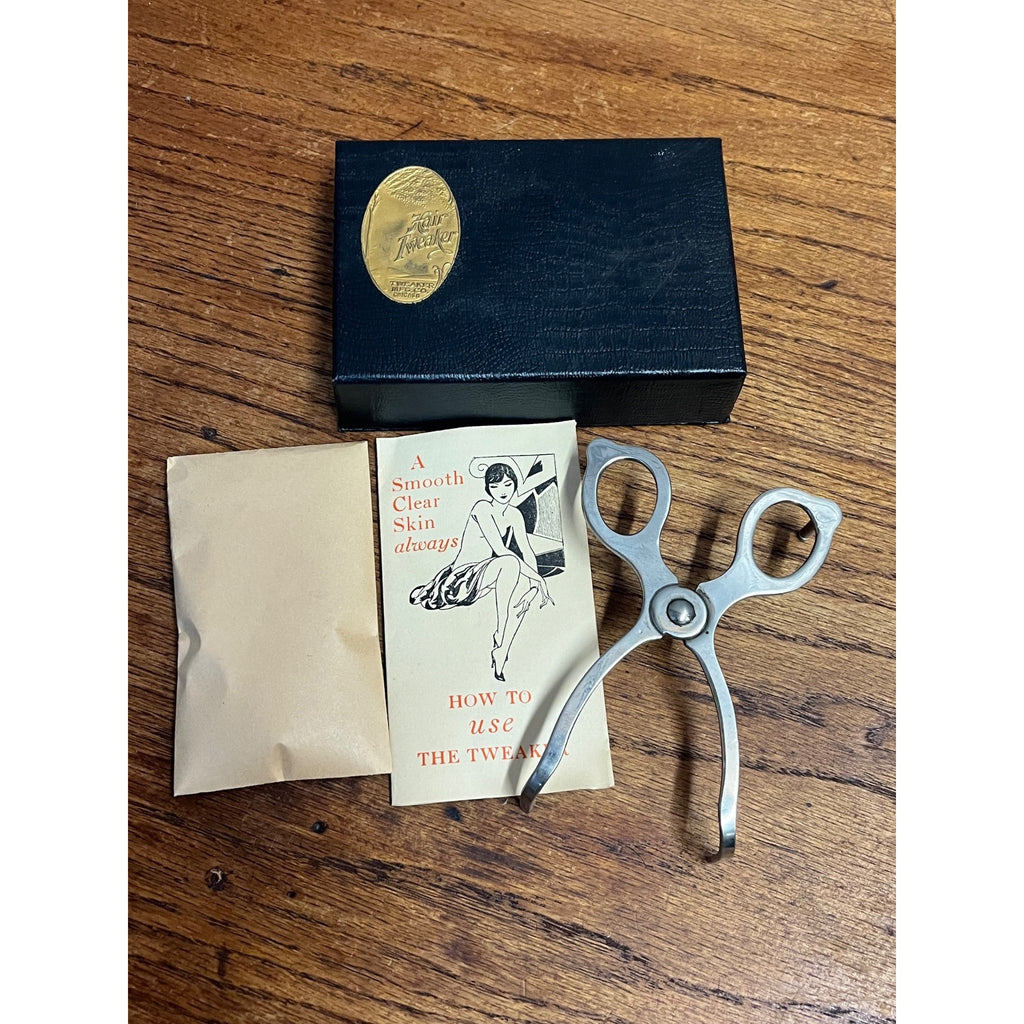 Vintage Hair Tweaker Tweaker Mfg. Co., Chicago Tweasers Grooming Tool NOS w/ Box