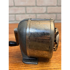 1950’s Boston KS Vintage Pencil Sharpener Hand Crank 8-Hole, Desk or Wall Mount