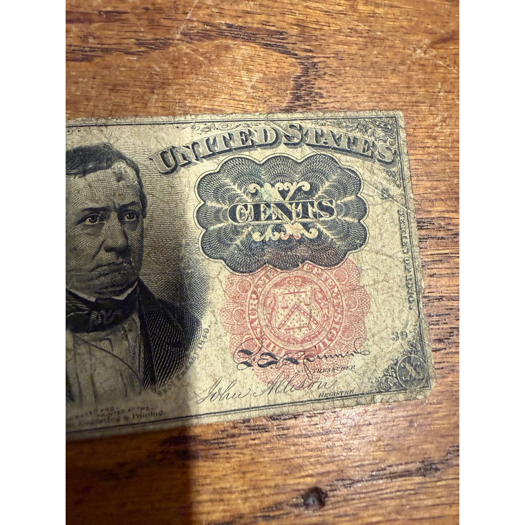 1874 US. FRACTIONAL CURRENCY 25 CENTS NOTE Fr. #1309 - 5th Issue