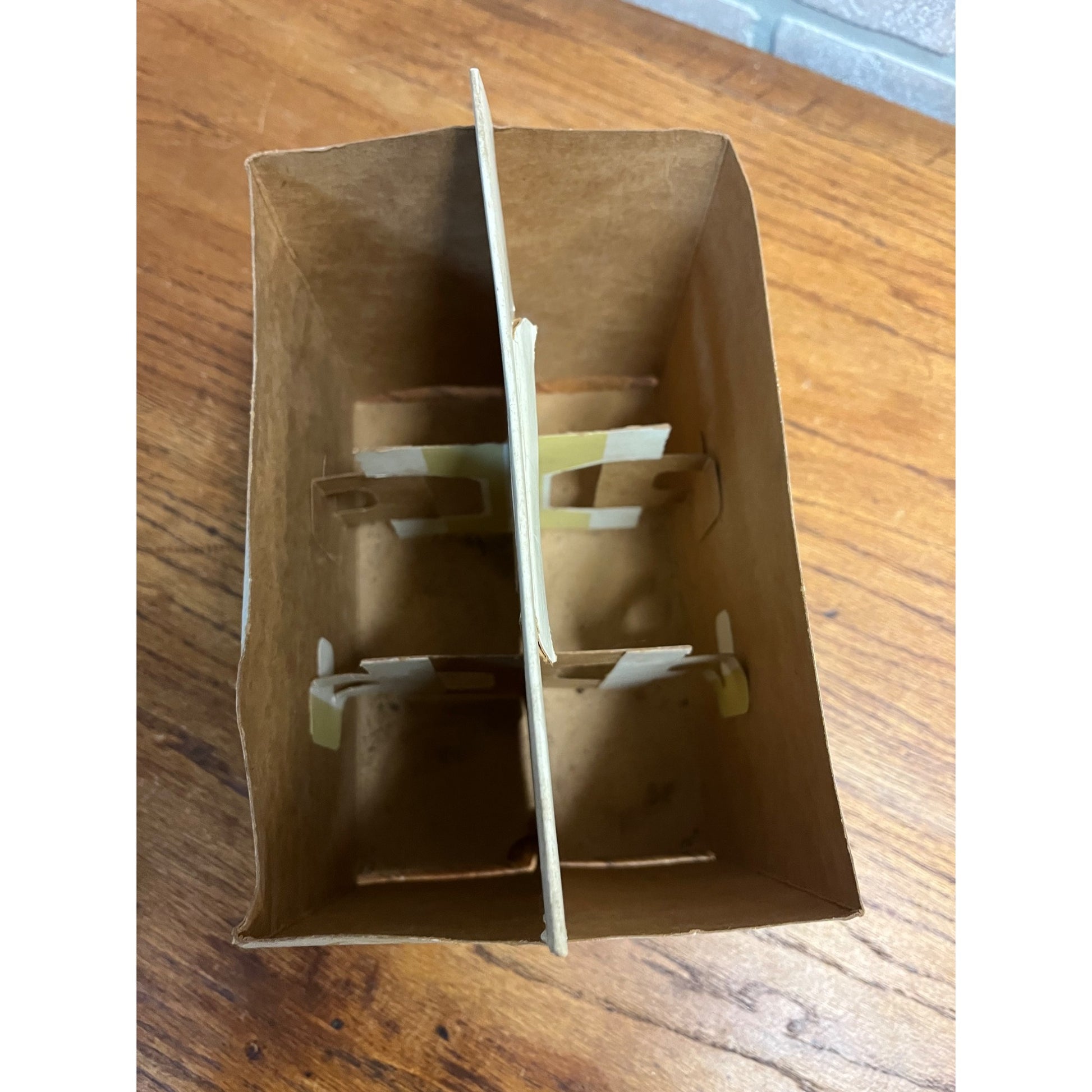 Vintage 1960s Schlitz Encore Beer 6-Pack Cardboard Carrier & Bottles Milwaukee