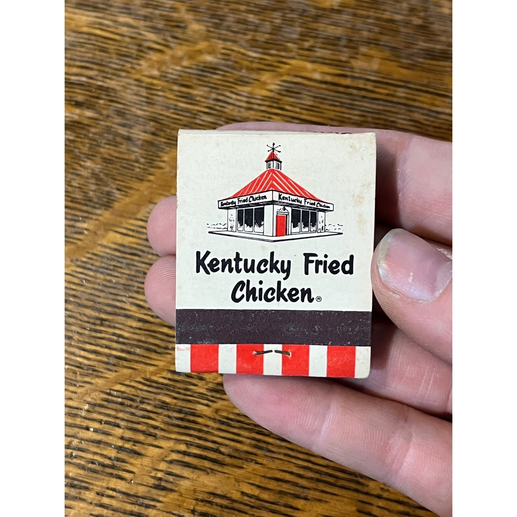Vintage FULL Matchbook Advertising - Kentucky Fried Chicken