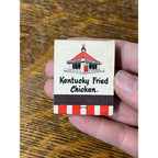Vintage FULL Matchbook Advertising - Kentucky Fried Chicken