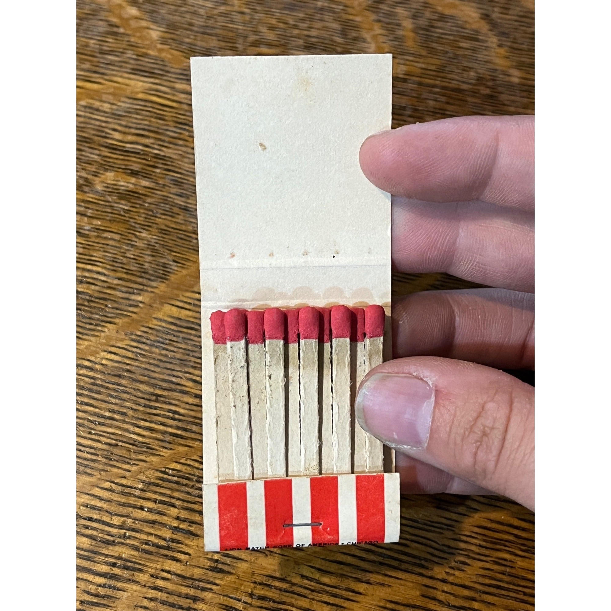 Vintage FULL Matchbook Advertising - Kentucky Fried Chicken