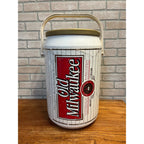 Vintage Old Milwaukee Beer Can Cooler Beach Large Cooler 1980s
