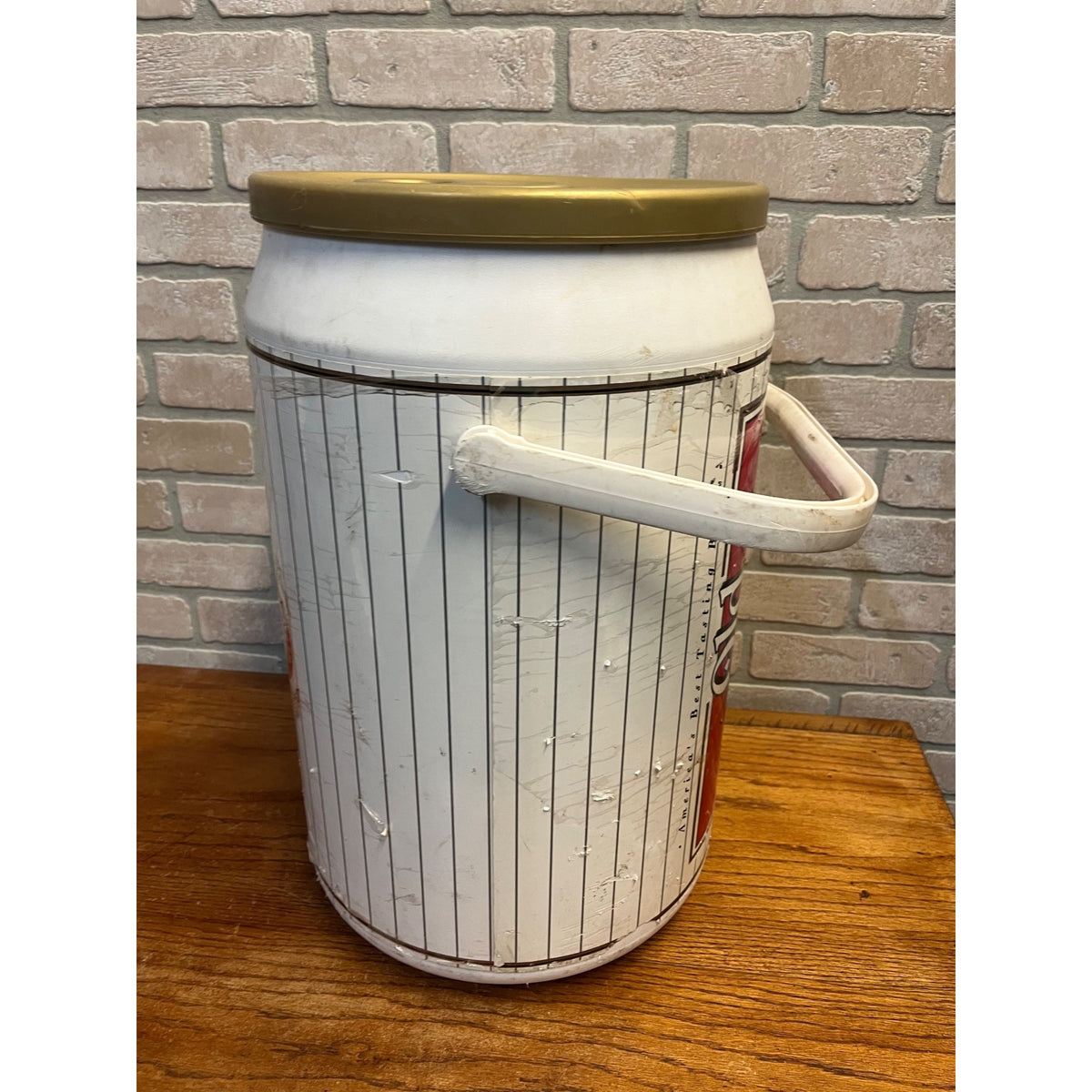 Vintage Old Milwaukee Beer Can Cooler Beach Large Cooler 1980s