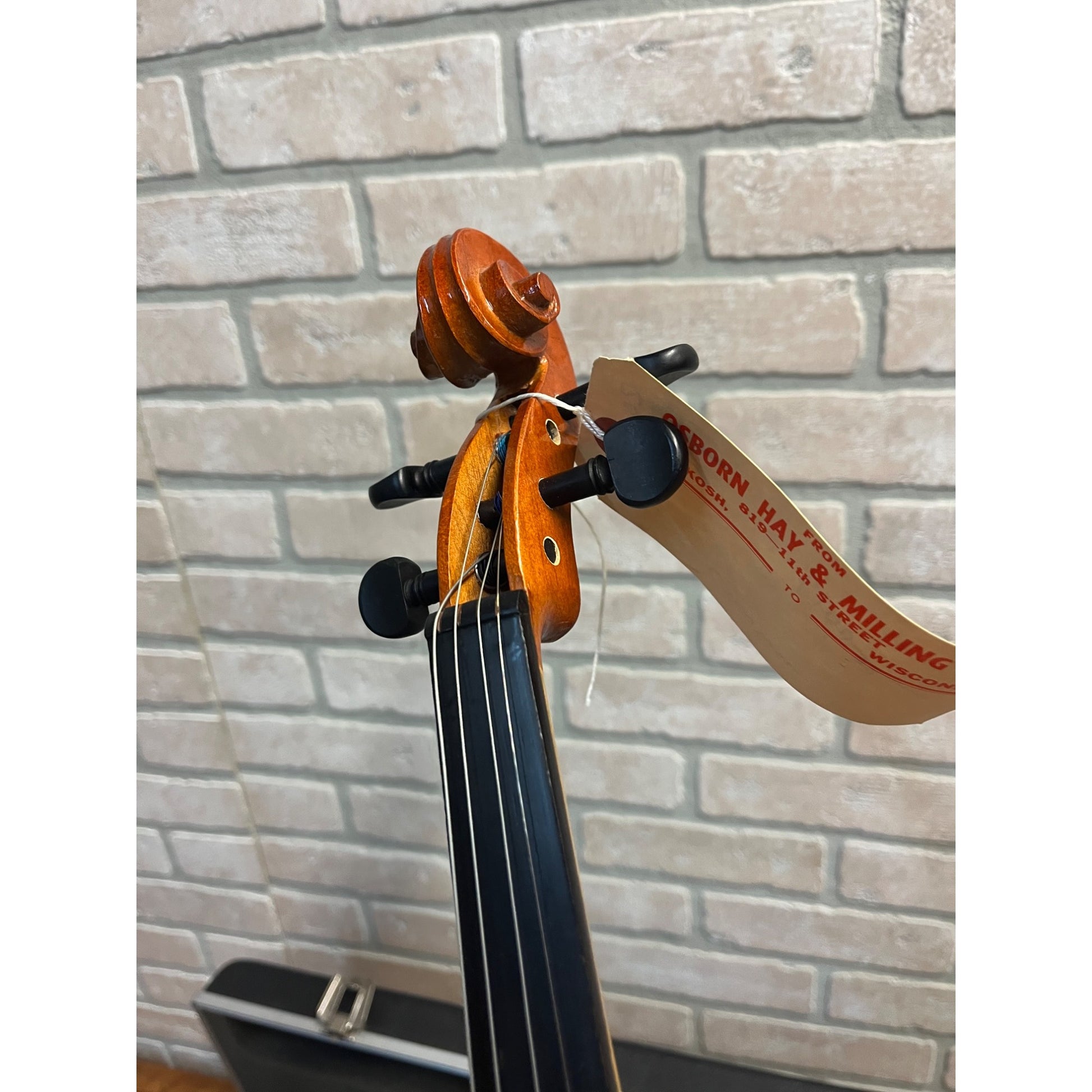 Vintage Chinese Violin Instrument + Hard Case