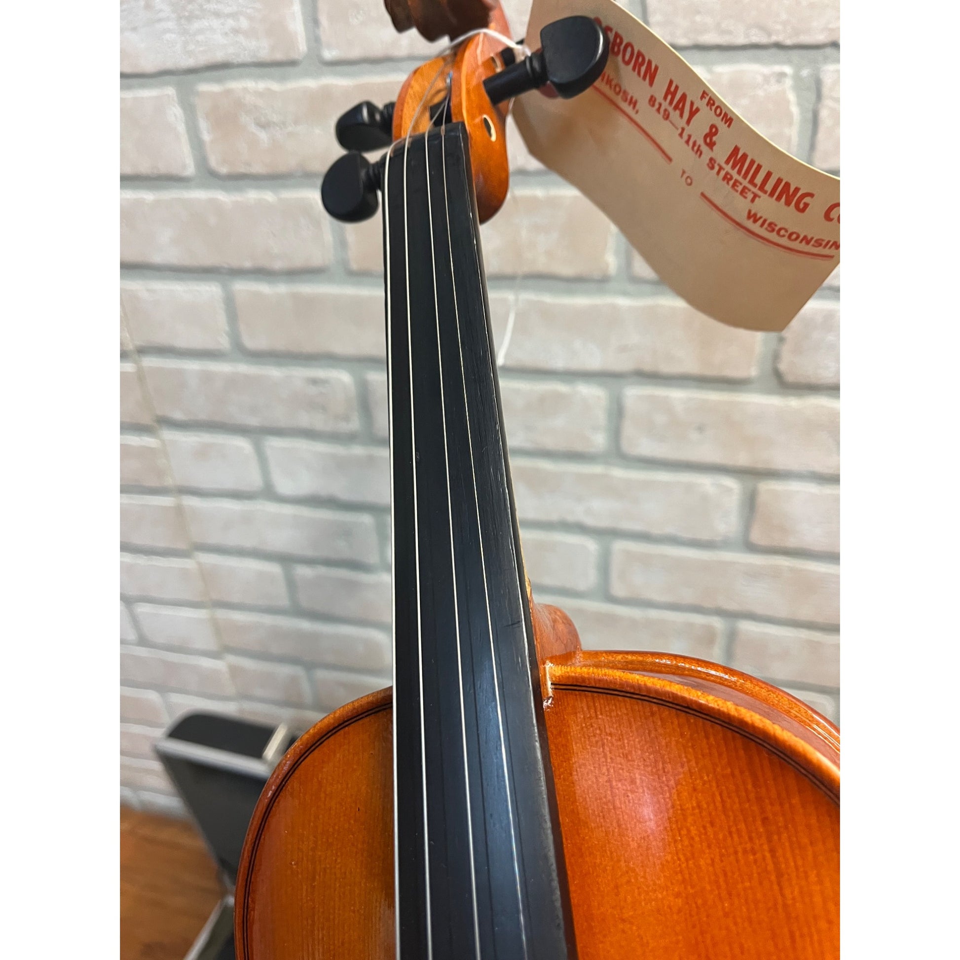 Vintage Chinese Violin Instrument + Hard Case
