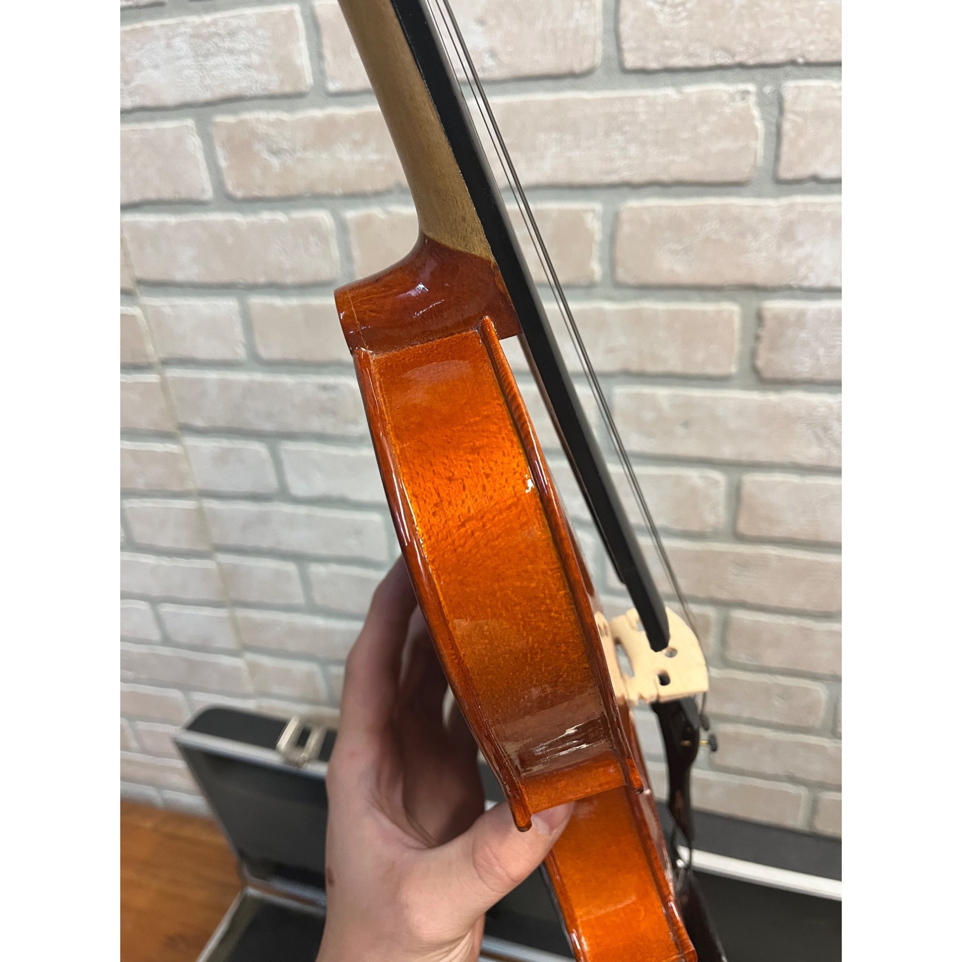 Vintage Chinese Violin Instrument + Hard Case