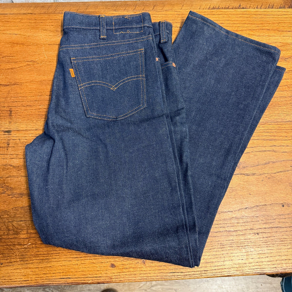 Levi's Orange Tab Men's Dark Denim Jeans 34x32 Vintage 80s Retro NWOT SF207