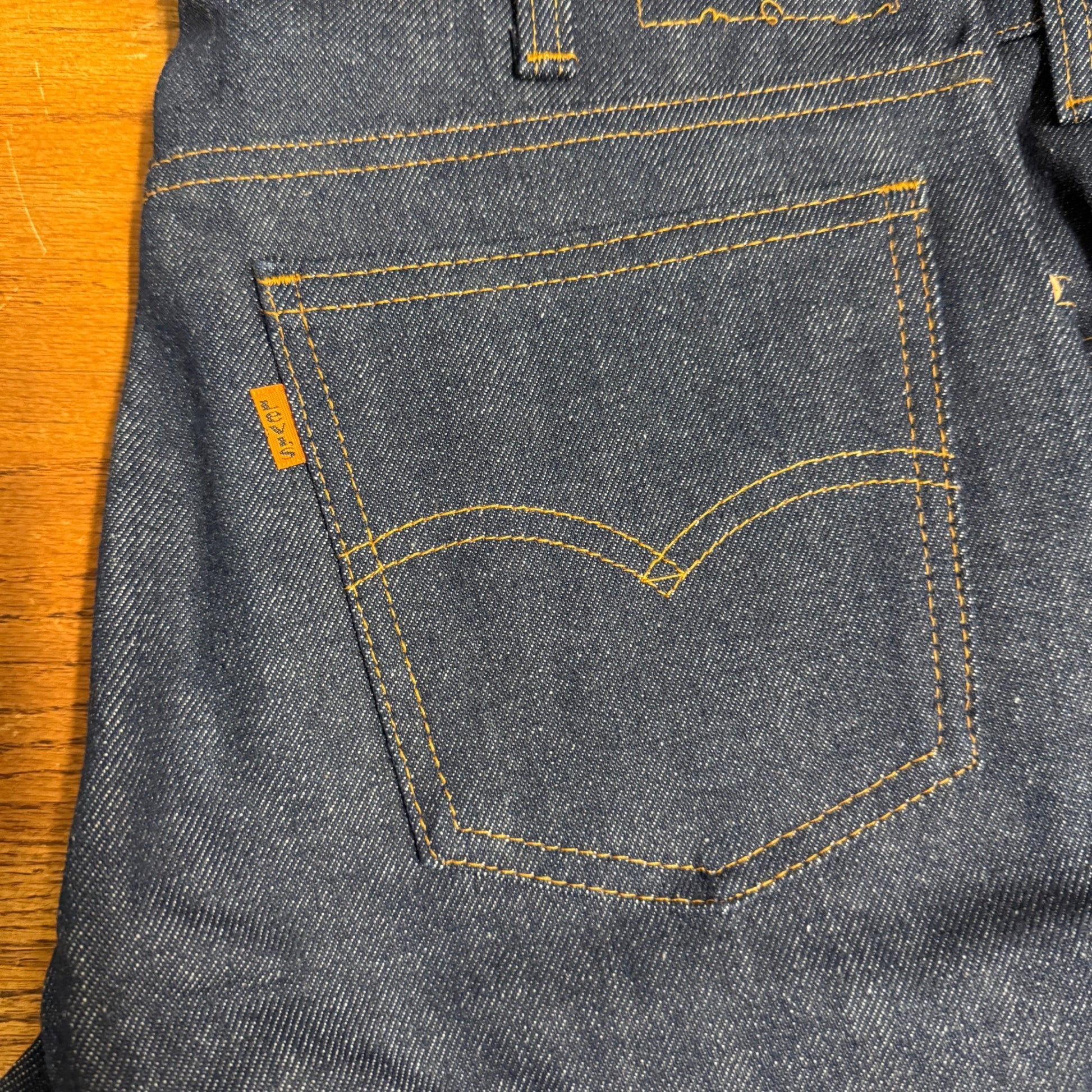 Levi's Orange Tab Men's Dark Denim Jeans 34x32 Vintage 80s Retro NWOT SF207