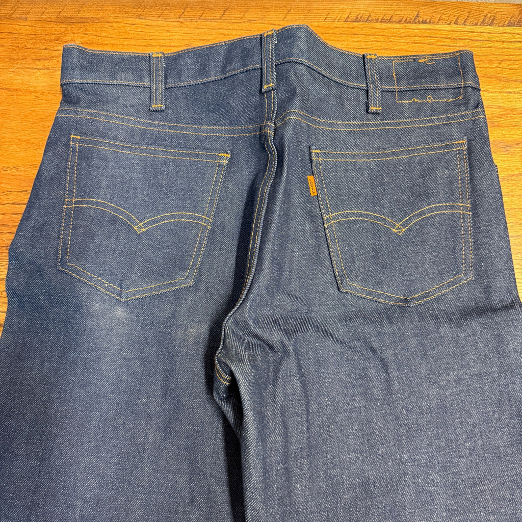 Levi's Orange Tab Men's Dark Denim Jeans 34x32 Vintage 80s Retro NWOT SF207