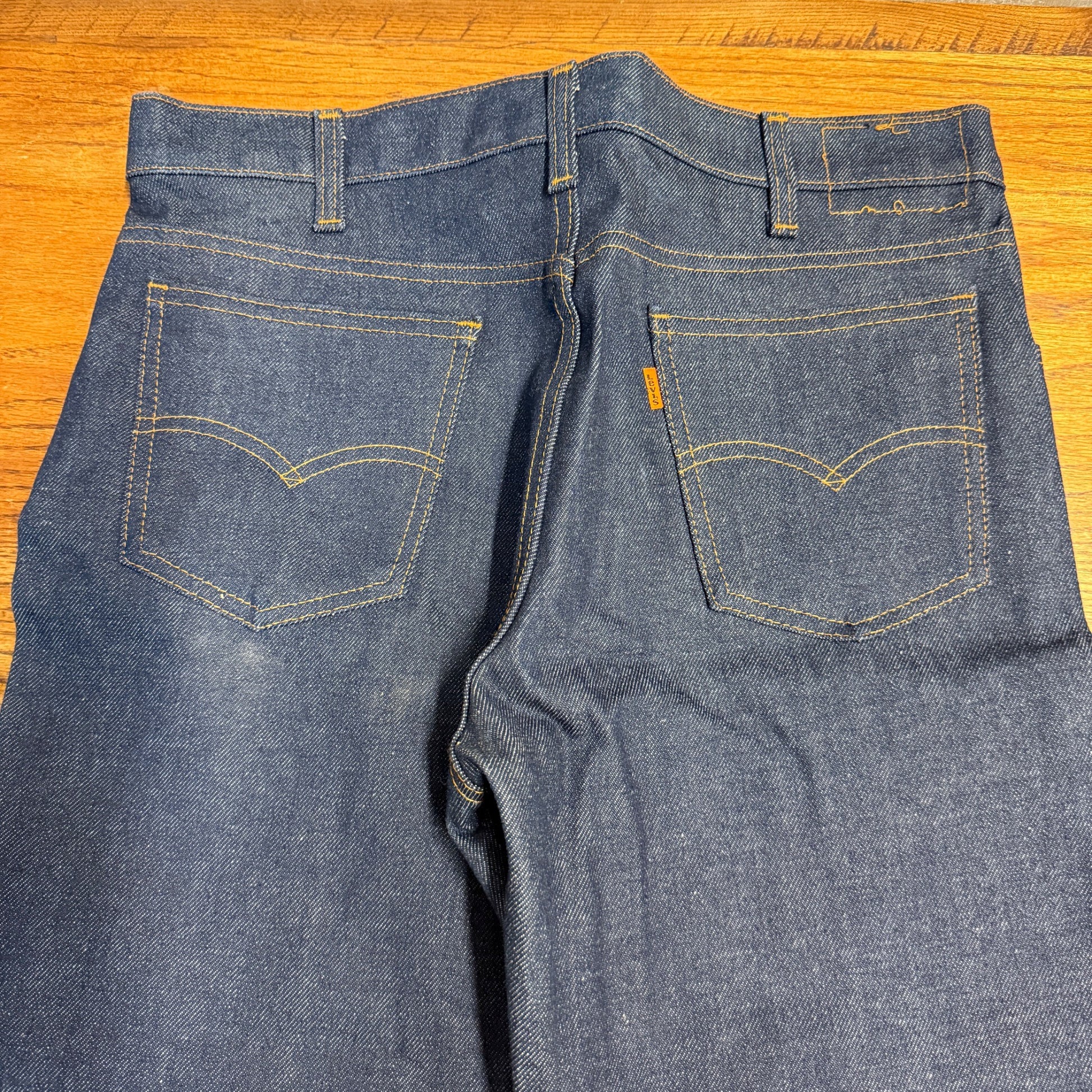 Levi's Orange Tab Men's Dark Denim Jeans 34x32 Vintage 80s Retro NWOT SF207