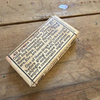 Antique Smith Brothers S.B. Cough Drops Box Poughkeepsie NY Advertising Drug