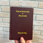 Song & Service Book for Army & Navy Ship & Field WWII Navy