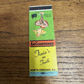 Vintage 1940s Pinup Girl Girlie Matchbook Cover Tinies on Tenth Chicago ILL
