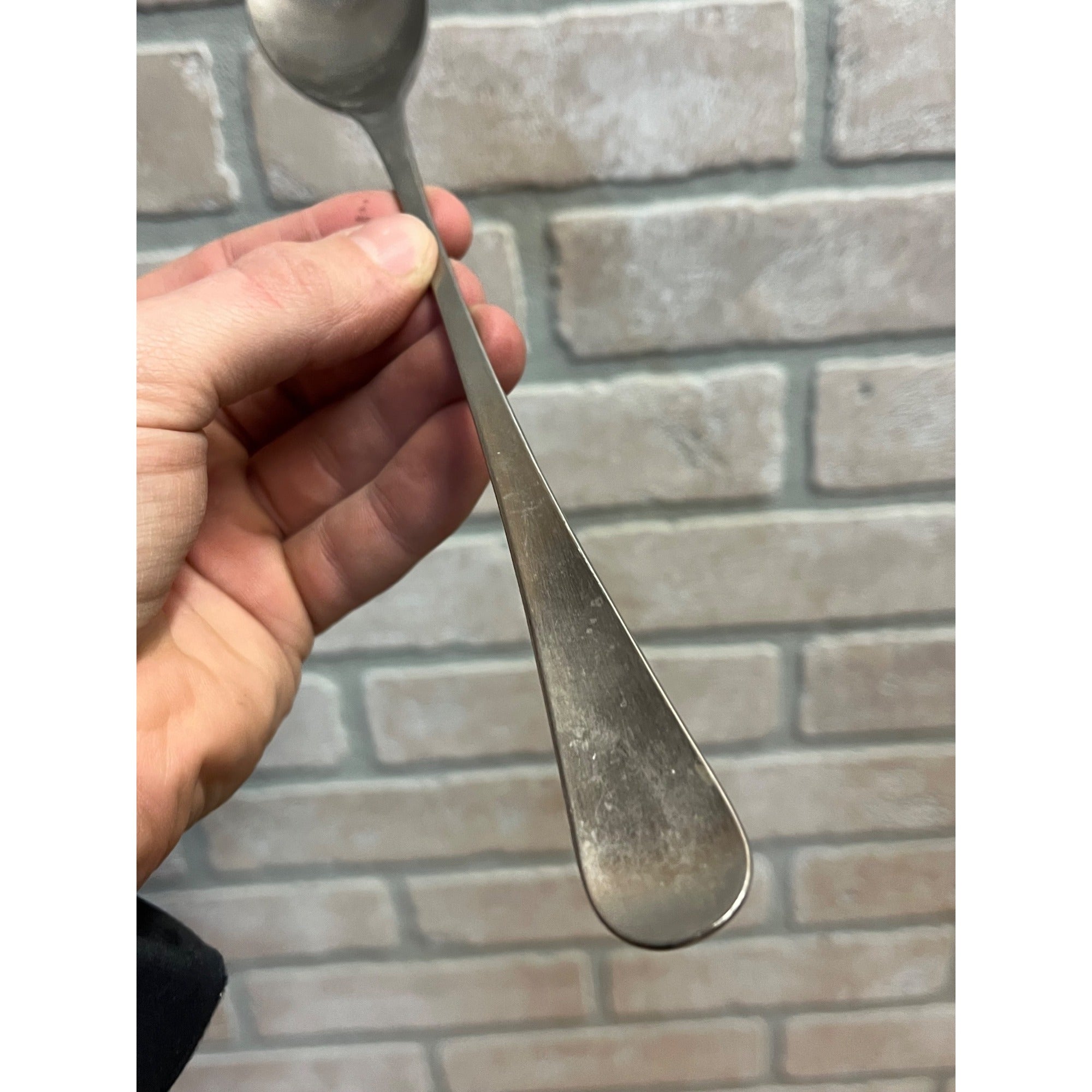 Vintage Old Hall Stainless 18/8 Table Serving Spoon 11" England English 28cm