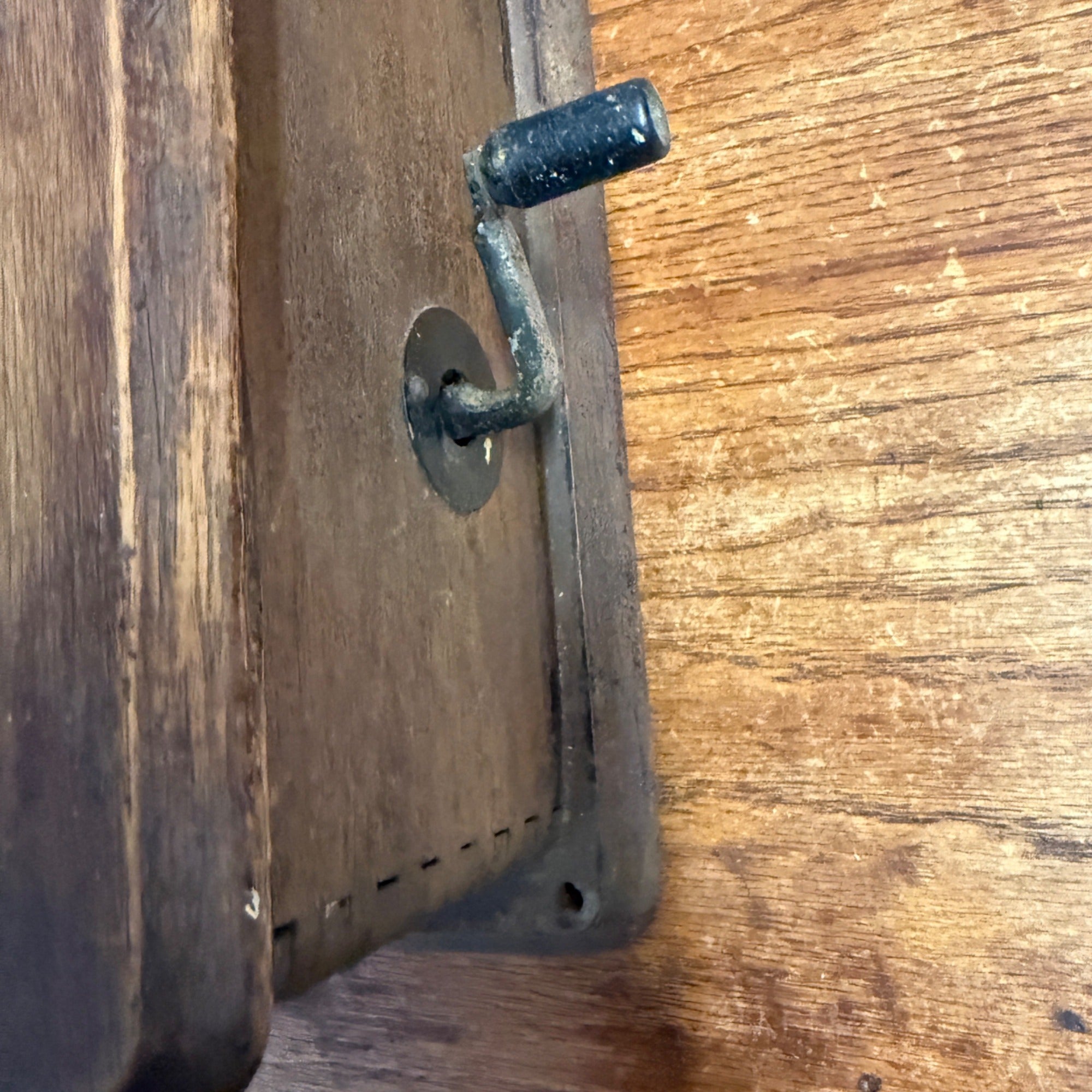 Antique Oak Ringer Box Telephone 1910s Oak Wall Handset