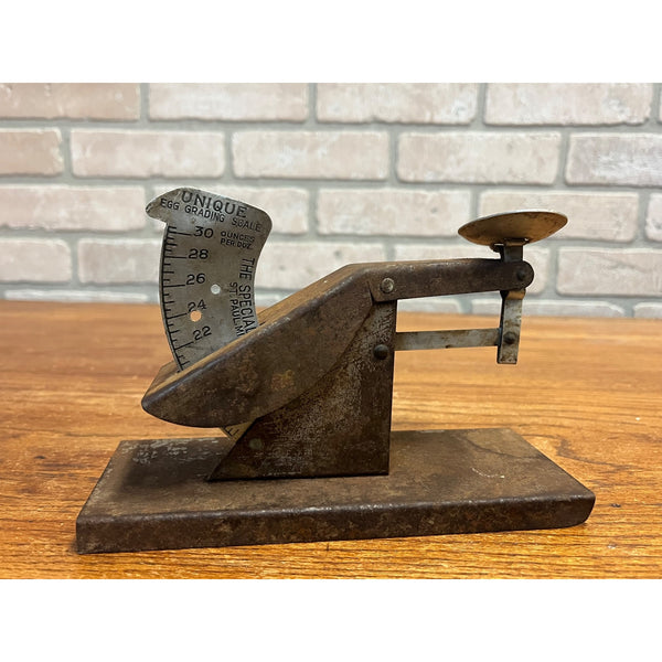 Vintage Unique Specialty Mfg Egg Grading Scale Paul MN Farmhouse Kitchen Primitive Decor